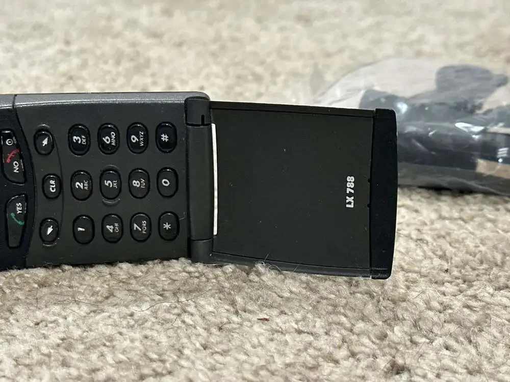 Vintage Ericsson LX 788 AT&T Mobile Phone with Charger and Accessories